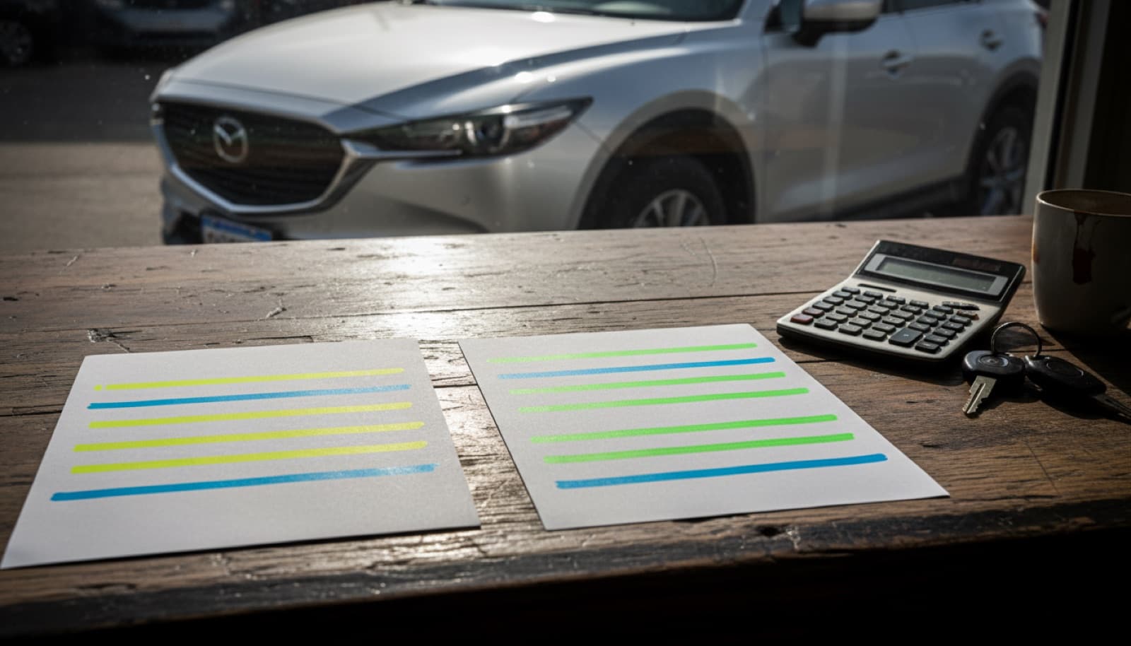 Cómo comparar dos créditos automotrices (y no quedarte solo con la cuota)